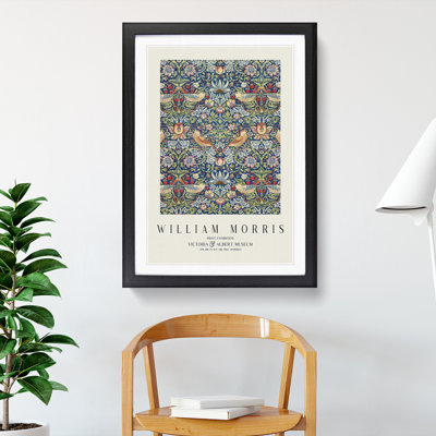 Strawberry Thief Vol.2 by William Morris - Framed Print