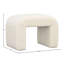 Kenneth Sheepskin Bench, Cream