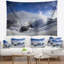 Tapisserie panorama en polyester d’hiver avec accessoires suspendus inclus-28490116
