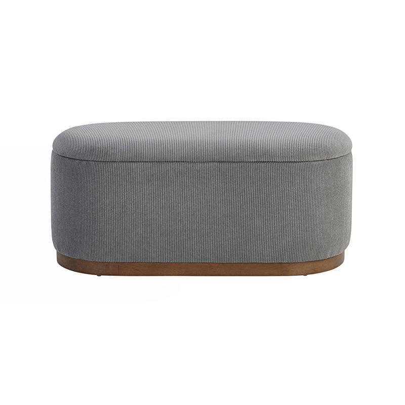 Banc de rangement 1PC, Gris