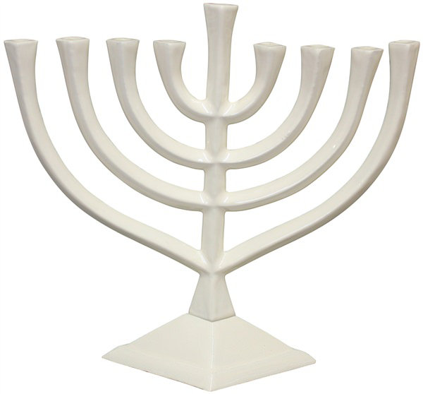 Menorah en étain