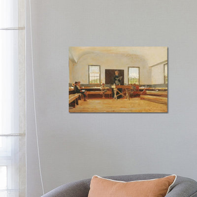 Country School, 1873 by Winslow Homer - Wrapped Canvas Gallery-Wrapped Canvas Giclée