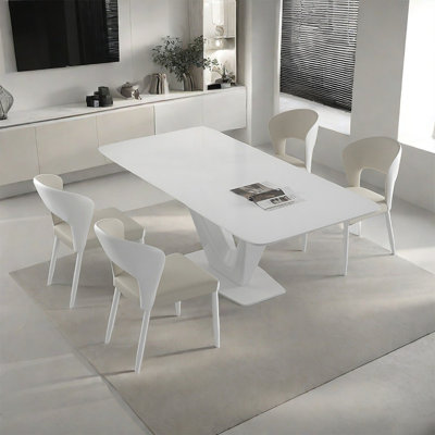 Modern simple fashion dining table set