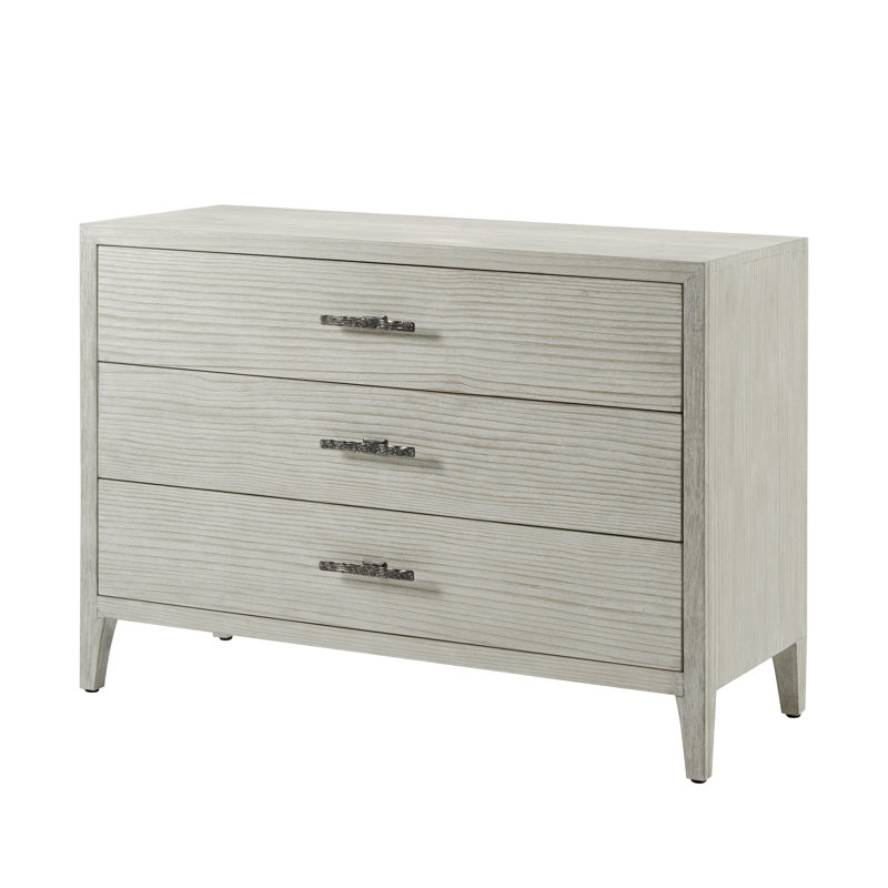 Commode 3 tiroirs en bois massif Breeze