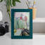 Rose vert cactus II encadré sur papier-787879267-787879268