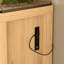 Armoire décorative, armoire de rangement, support d'aquarium avec prises de courant et tiroir de rangement