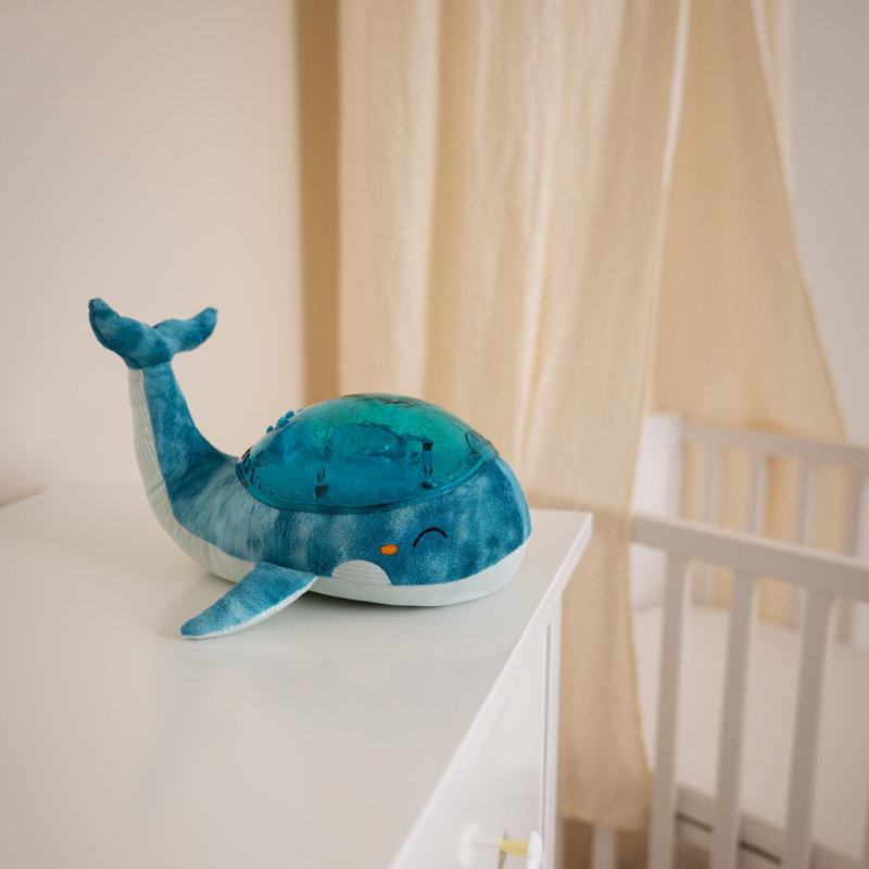 Baleine tranquille - rechargeable, Bleu