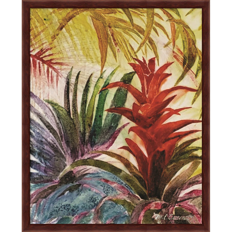 «Tropic Botanicals I & VI» par Marie-Elaine Cusson - ensemble de 2 reproductions de cadres photo
