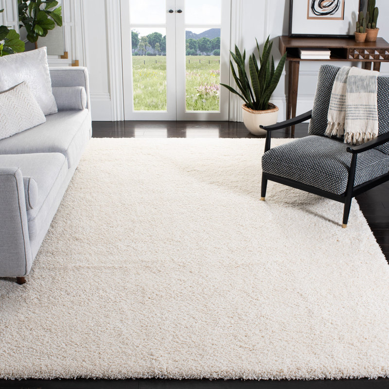 Schaeffer Solid Colour Natural Fibers Area Rug, Rectangle 335 x 457cm