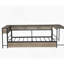 Structure de lit d'angle pour lit simple avec bibliothèque et 2 tiroirs de rangement sous le lit, lit simple moderne avec lumière DEL et station de charge, lit de jour moderne réversible à gauche ou à droite, gris