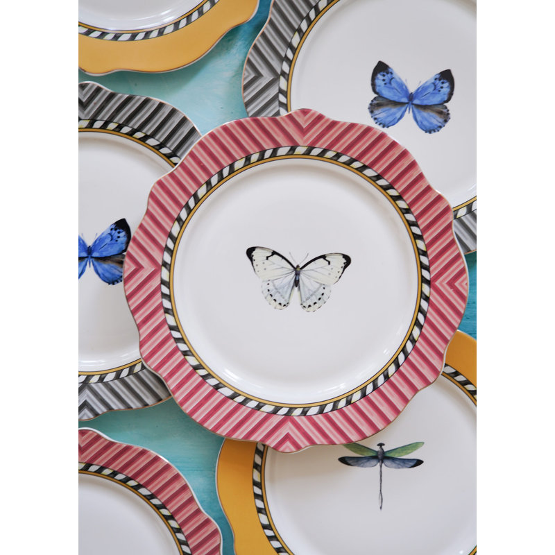 Mystique 27cm Bone China Dinner Plate