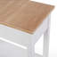 Table de bout Misisco avec rangement et prises intégrées