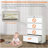 4 Drawer Lateral File Cabinet, Heavy Duty Metal Filing Cabinet, 35.4 Inch Wide Locking File Cabinet for Home Office, Space-Saving Vertical Storage with Anti-Tip Interlock, for Letter/Legal/A4 Files