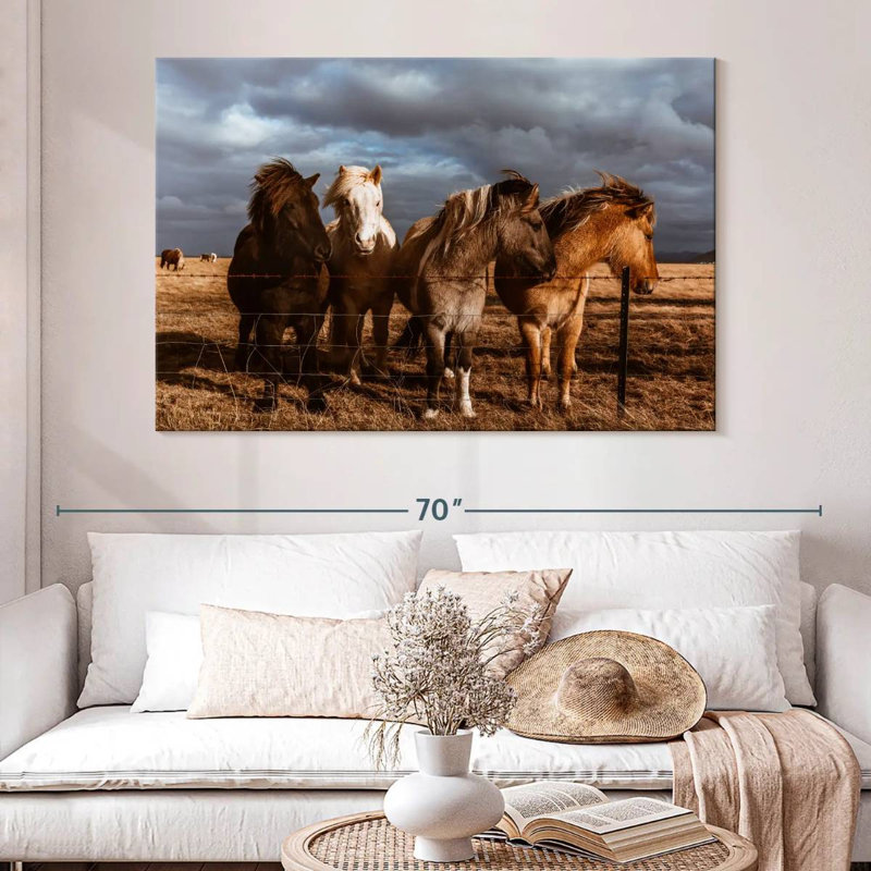 Brampt Iceland Pony, 34" H x 51" W