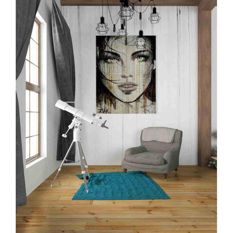 «Autre genre» par Loui Jover, art mural sur toile, H 34 po x l 26 po x P 1,25 po