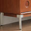 Commode d'appoint en acier inoxydable