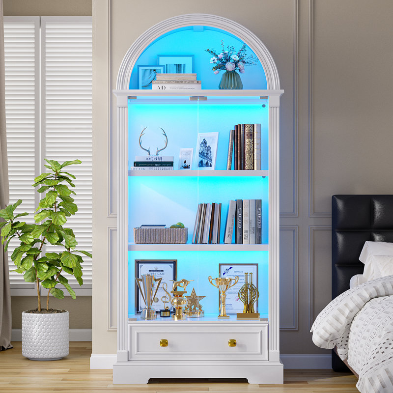 Display Cabinet, White