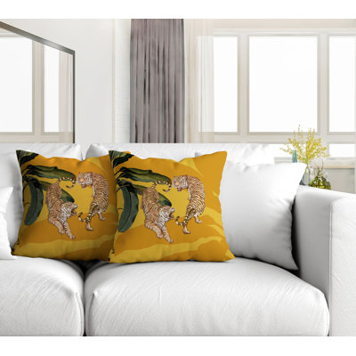 Housse et insert de coussin carré intérieur / extérieur 