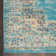 Abbate Oriental Light Blue /Ivory Area Rug