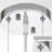 Depree 5 - Light Dimmable Drum Chandelier