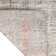 Tapis multicolore abstrait rouille CK022