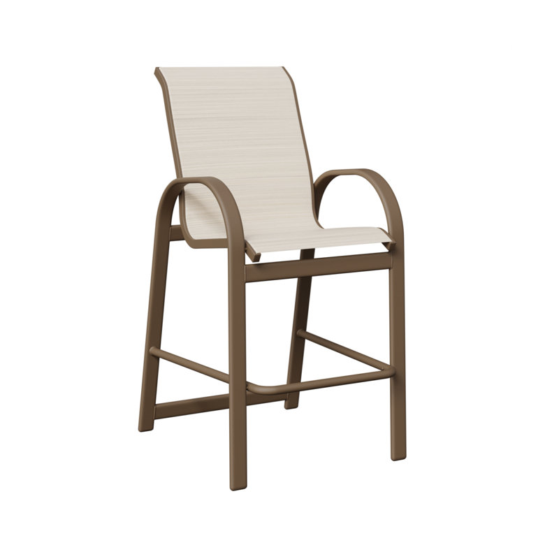 Fauteuil de bar berlinois Berlin Gardens, Argile, Ormeau Kozo