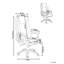 17 Stories Linen Office Chair