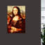 « mona lisa derezzed », impression sur toile tendue-15316809