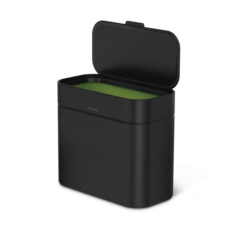 Simplehuman 4L Compost Caddy, Matte Black