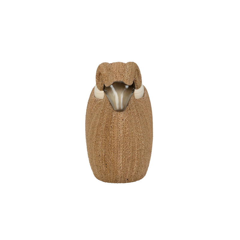 Ram Upholstered Decorative Stool