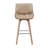 Alli Swivel Faux Leather Counter & Bar Stool with Wood Legs and Metal Footrest-1091173422-1091173427-1091173429