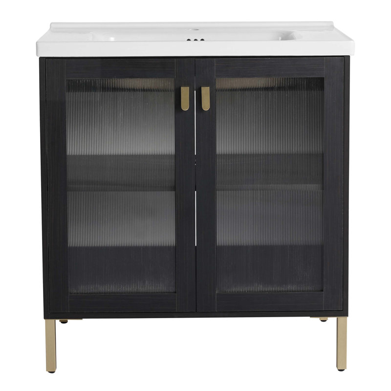 Meuble-lavabo simple 32,01 avec comptoir