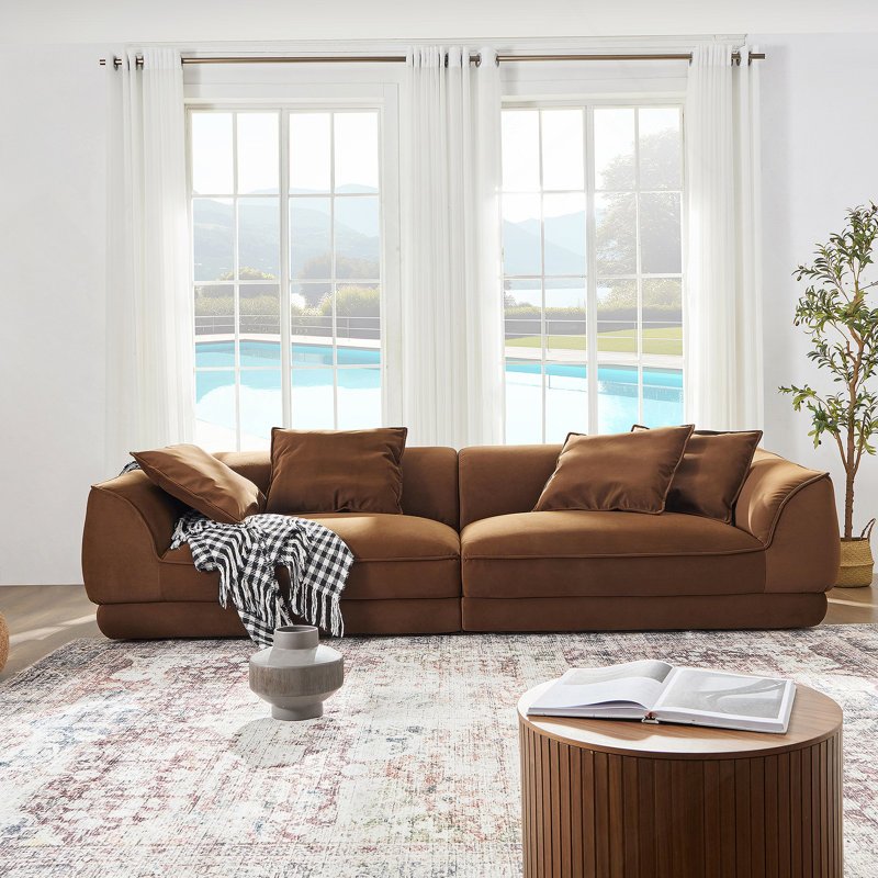 Housse de coussin amovible Camel, Chameau