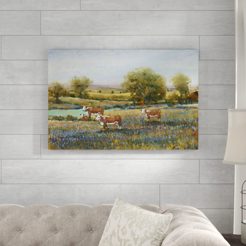 Peinture sur toile, H 24 po x l 36 po