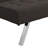 Futon Bed With Ergonomic Design For Relaxed Sitting Modern Wood Frame And Storage Feature-1279196115