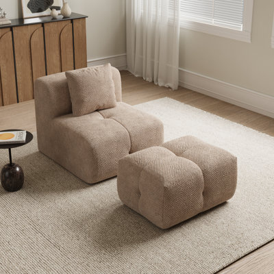 Fauteuil inclinable simple en mousse entièrement compressée