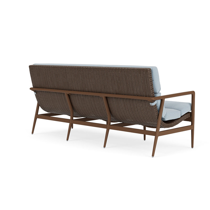 Cascade Outdoor 3 - Seat Patio Sofa, Unearth Dew, Bark
