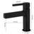 Single-Hole Single-handle Bathroom Faucet with Drain Assembly-87349270