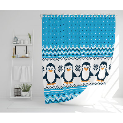 Day Polyester Shower Curtain Set