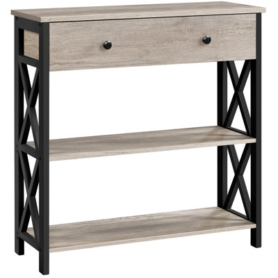 Vintage Wooden Console Table