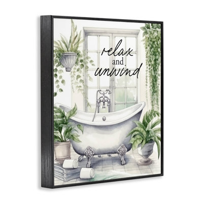 «Relax Unwind», giclée encadrée, signée Lettrée