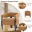 Barrel Upholstered Armchair-463378988