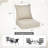 Outdoor Deep Seat Chair Cushion Set-121594430-121594424