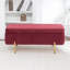 Banc de rangement rembourré en velours Miajah-216298511