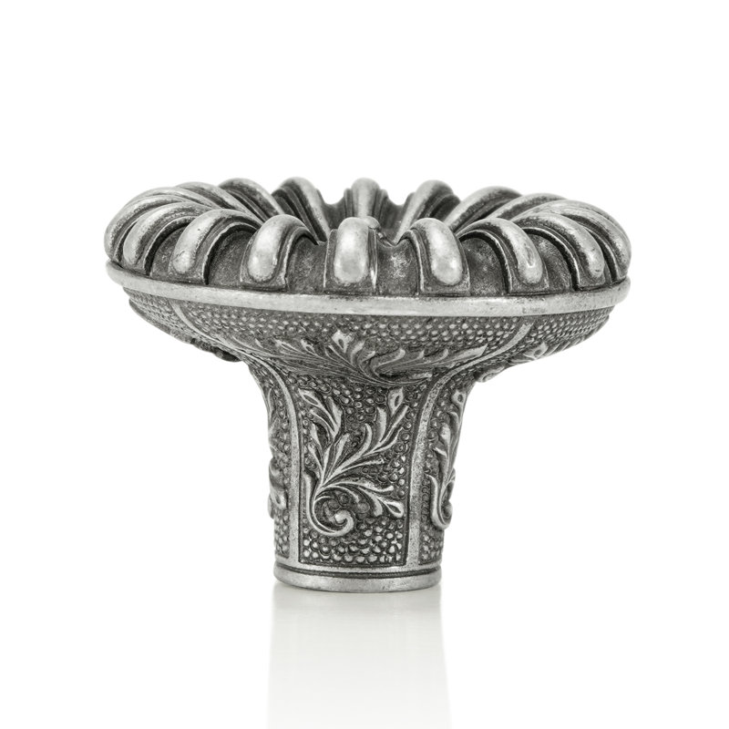NANTUCKET Designer Knob, Pewter