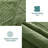 Lightweight Summer Bedspreads - 3 Piece Oversized Quilt Set - Reversible Coverlet Set - California King Size-123016146-123016143