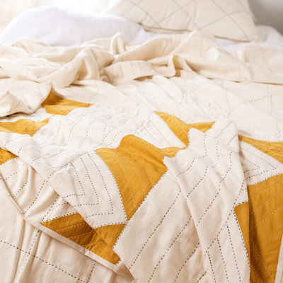 Quilted Throw Blanket