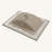 24"X18" White Rectangular Single Vanity Top With Overflow(Sink Only)-102314086