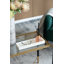 Plateau en marbre Joyelle - 12,5 x 4 po - blanc