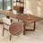 Ash simple practical dining table set-108072359